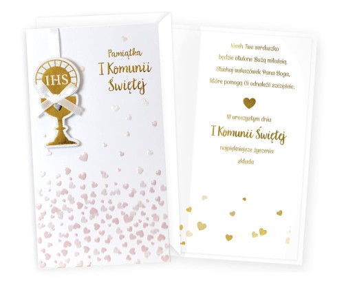 Karnet PM-296 Komunia