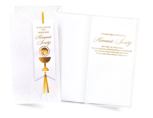 Karnet PM-405 Komunia