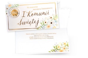 Karnet PM-406 Komunia