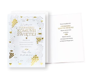Karnet Primus 0237 Komunia