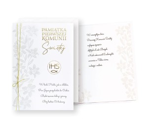 Karnet Primus 0238 Komunia