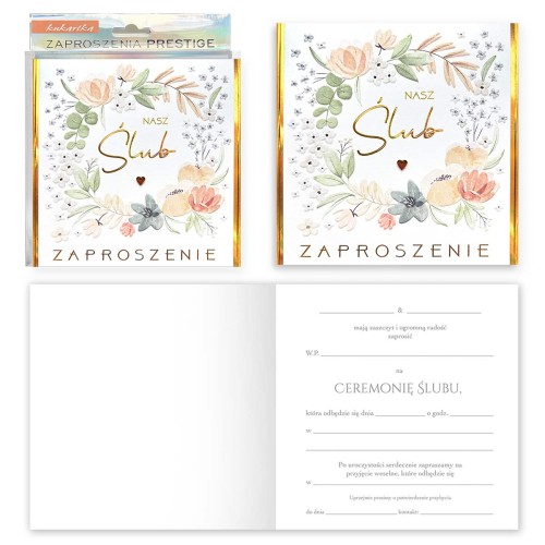 Zaproszenie ZP-056 Ślub