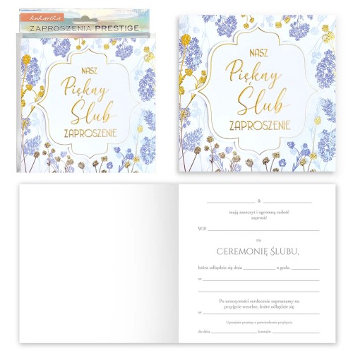 Zaproszenie ZP-059 Ślub