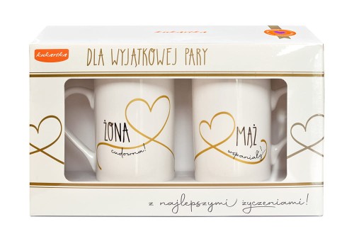 Kubek komplet Q 1040 Ślub