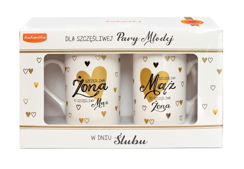 Kubek komplet Q 1038 Ślub