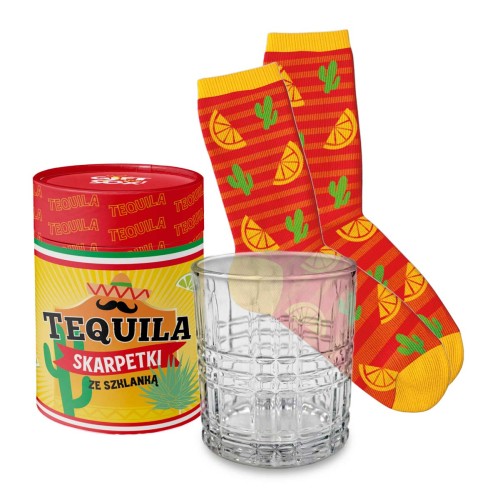 Skarpetki Gift Me Sox w szklance SWS-001 Tequila