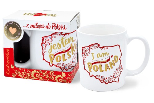 Kubek Premium Q 1057 Jestem z Polski/I'm from Poland