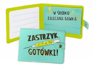 Portfelik POR-002 Zastrzyk gotówki
