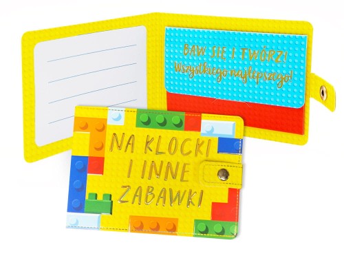 Portfelik POR-010 Na klocki i inne zabawki (lego)