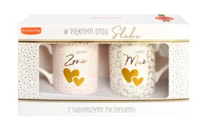 Kubek komplet Q 1036 Ślub