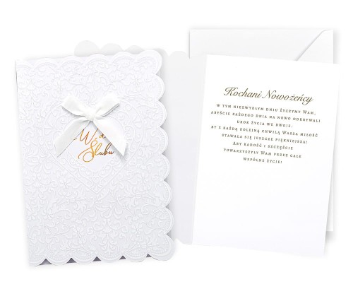 Karnet DK-1329 Ślub