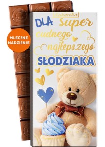 CZEKOLADA 457 Dla super Słodziaka (czekolada z nadzieniem)