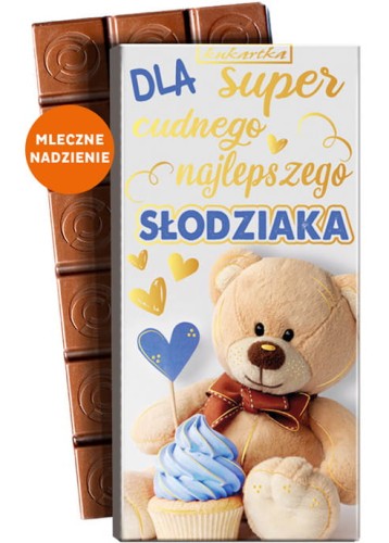 CZEKOLADA 457 Dla super Słodziaka (czekolada z nadzieniem)