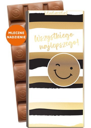 CZEKOLADA 464 Wszystkiego najlepszego (czekolada z nadzieniem)