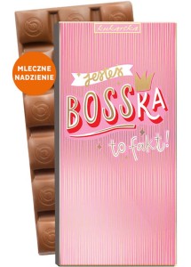 CZEKOLADA 468 Jesteś bosska (czekolada z nadzieniem)