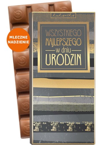 CZEKOLADA 476 Urodziny (czekolada z nadzieniem)