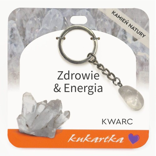 Brelok BKN-054 Zdrowie & Energia (kwarc)