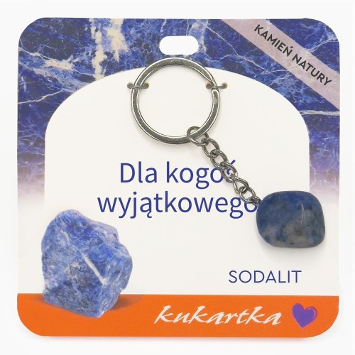 Brelok BKN-065 Dla kogoś wyjątkowego (sodalit)