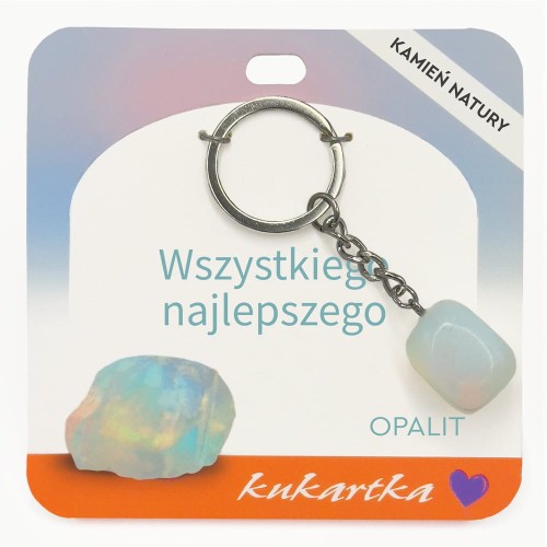 Brelok BKN-067 Wszystkiego najlepszego (opalit)