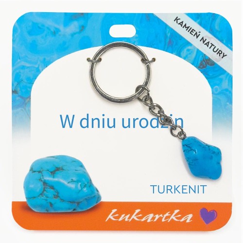 Brelok BKN-069 W dniu urodzin (turkenit)
