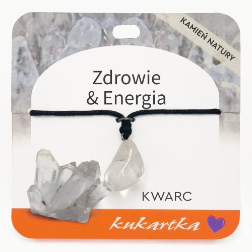 Naszyjnik NAS-054 Zdrowie & Energia (kwarc)