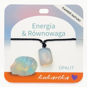 Naszyjnik NAS-055 Energia & Równowaga (opalit)