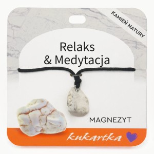 Naszyjnik NAS-060 Siła & Energia (magnezyt)