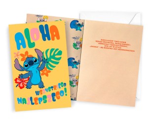 Karnet DHS-030 Urodziny (Stitch)