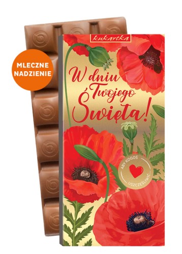 CZEKOLADA 524 W dniu Twojego święta (kwiaty)