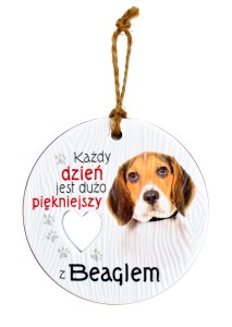 Ceramiczna zawieszka CEZ-085 Beagle