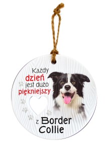 Ceramiczna zawieszka CEZ-087 Border Collie