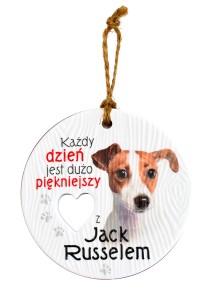 Ceramiczna zawieszka CEZ-097 Jack Russel