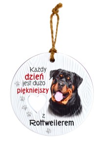 Ceramiczna zawieszka CEZ-100 Rottweiler