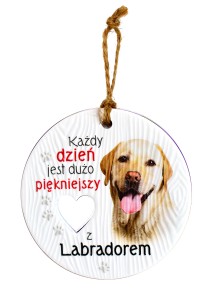 Ceramiczna zawieszka CEZ-101 Labrador