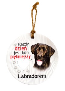 Ceramiczna zawieszka CEZ-105 Labrador