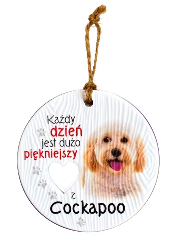 Ceramiczna zawieszka CEZ-115 Cockapoo