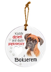 Ceramiczna zawieszka CEZ-116 Bokser