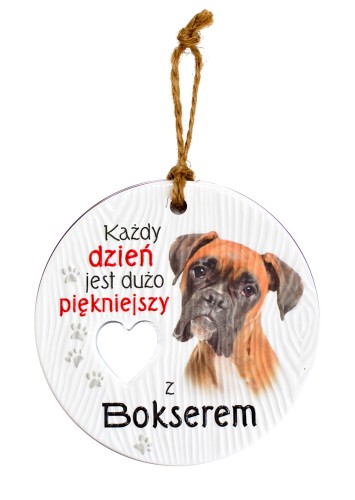 Ceramiczna zawieszka CEZ-116 Bokser