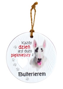 Ceramiczna zawieszka CEZ-118 Bulterier