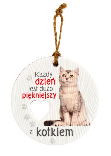 Ceramiczna zawieszka CEZ-125 Kotek