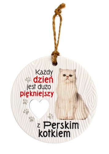 Ceramiczna zawieszka CEZ-126 Perski kotek