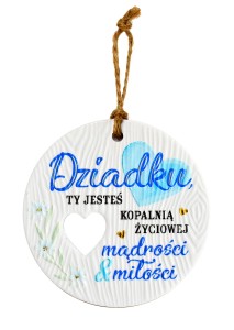 Ceramiczna zawieszka CEZ-129 Dziadek