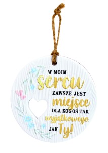 Ceramiczna zawieszka CEZ-142 W moim sercu zawsze jest miejsce