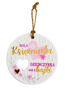 Ceramiczna zawieszka CEZ-150 Mała Księżniczka