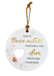 Ceramiczna zawieszka CEZ-151 Boża miłość