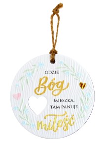 Ceramiczna zawieszka CEZ-153 Bóg