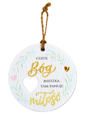 Ceramiczna zawieszka CEZ-153 Bóg