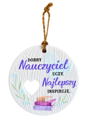 Ceramiczna zawieszka CEZ-155 Nauczyciel