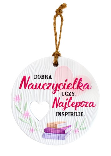 Ceramiczna zawieszka CEZ-156 Nauczycielka