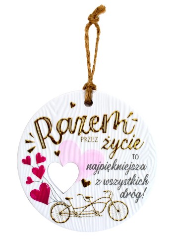 Ceramiczna zawieszka CEZ-157 Razem przez życie